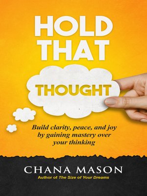 cover image of Hold That Thought